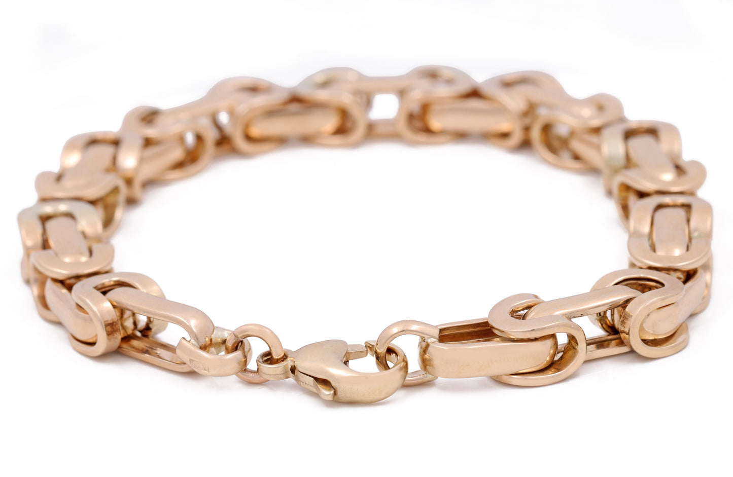 14K Yellow Gold Fashion Italian Link Bracelet