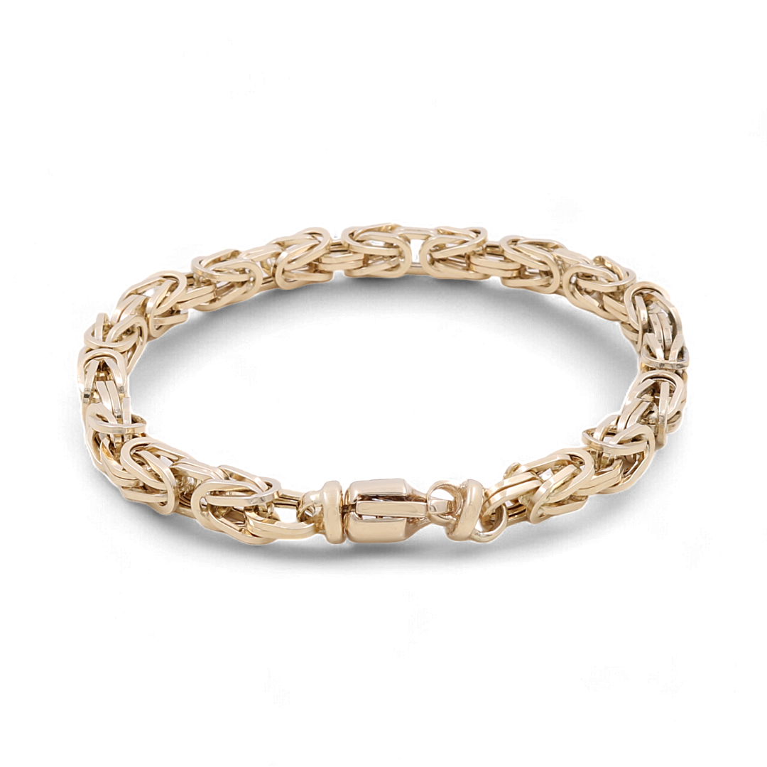 14K Yellow Gold Fashion Italian Bracelet
