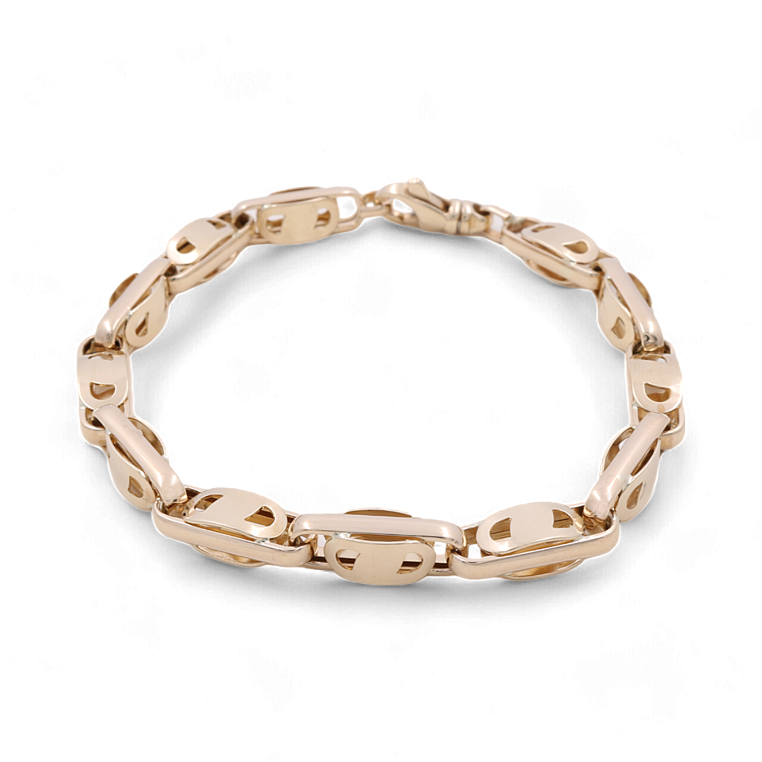 14K Yellow Gold Fashion Italian Bracelet