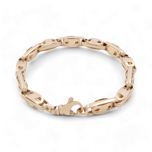 14K Yellow Gold Fashion Italian Bracelet