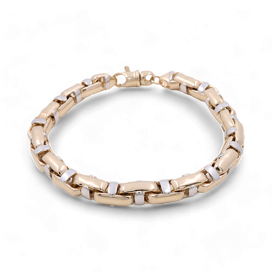 14K Yellow Gold Fashion Italian Bracelet