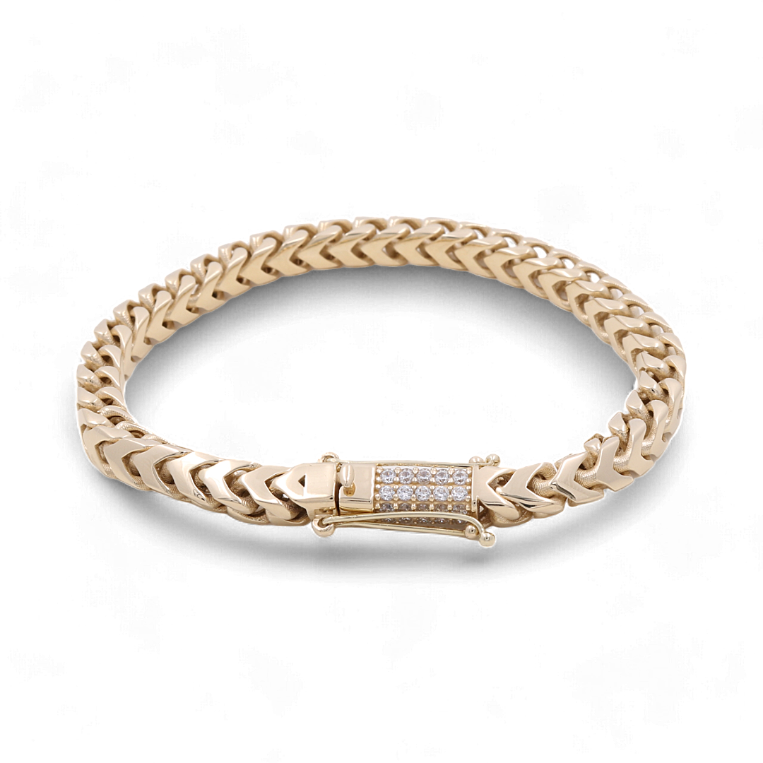 14K Yellow Gold Fashion Italian Bracelet
