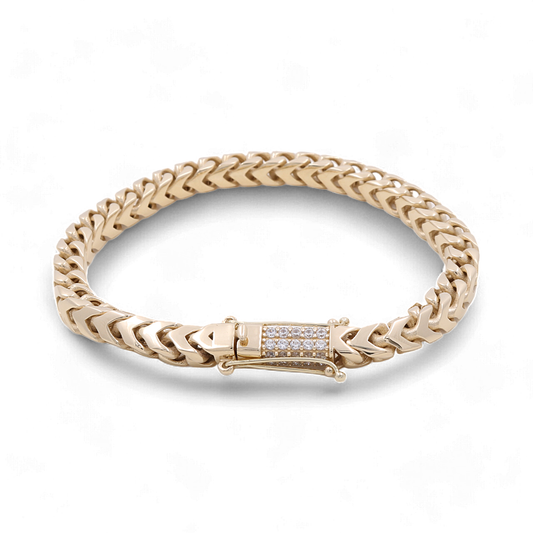 14K Yellow Gold Fashion Italian Bracelet