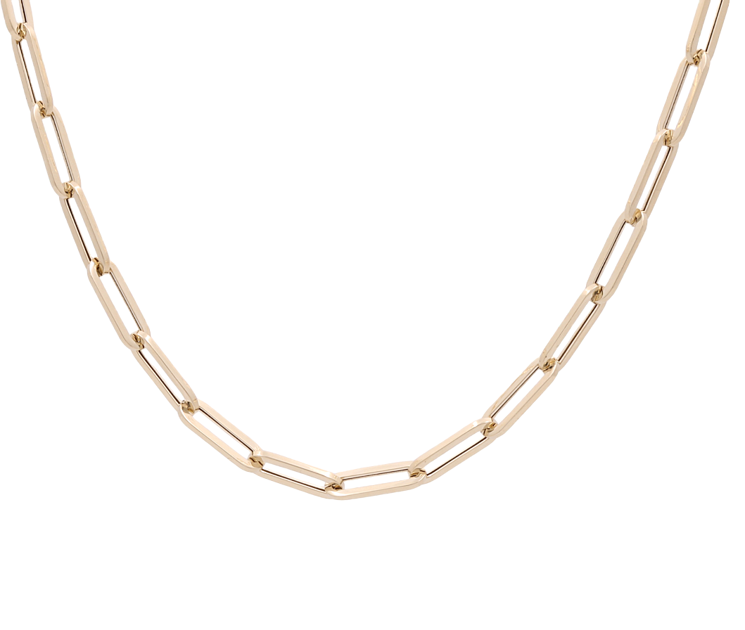14K Yellow Gold Italian Link Chain