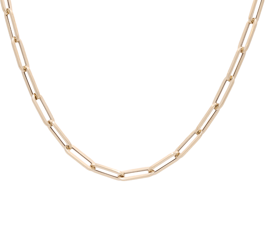 14K Yellow Gold Italian Link Chain