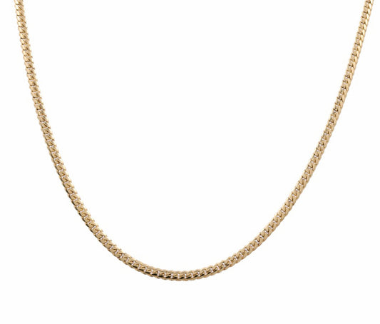 10K Yellow Gold Cuban Link Chain
