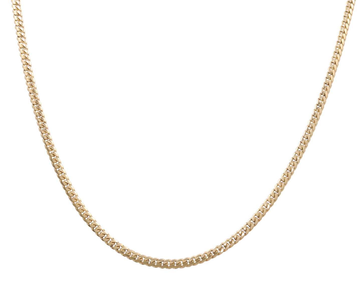10K Yellow Gold Cuban Link Chain