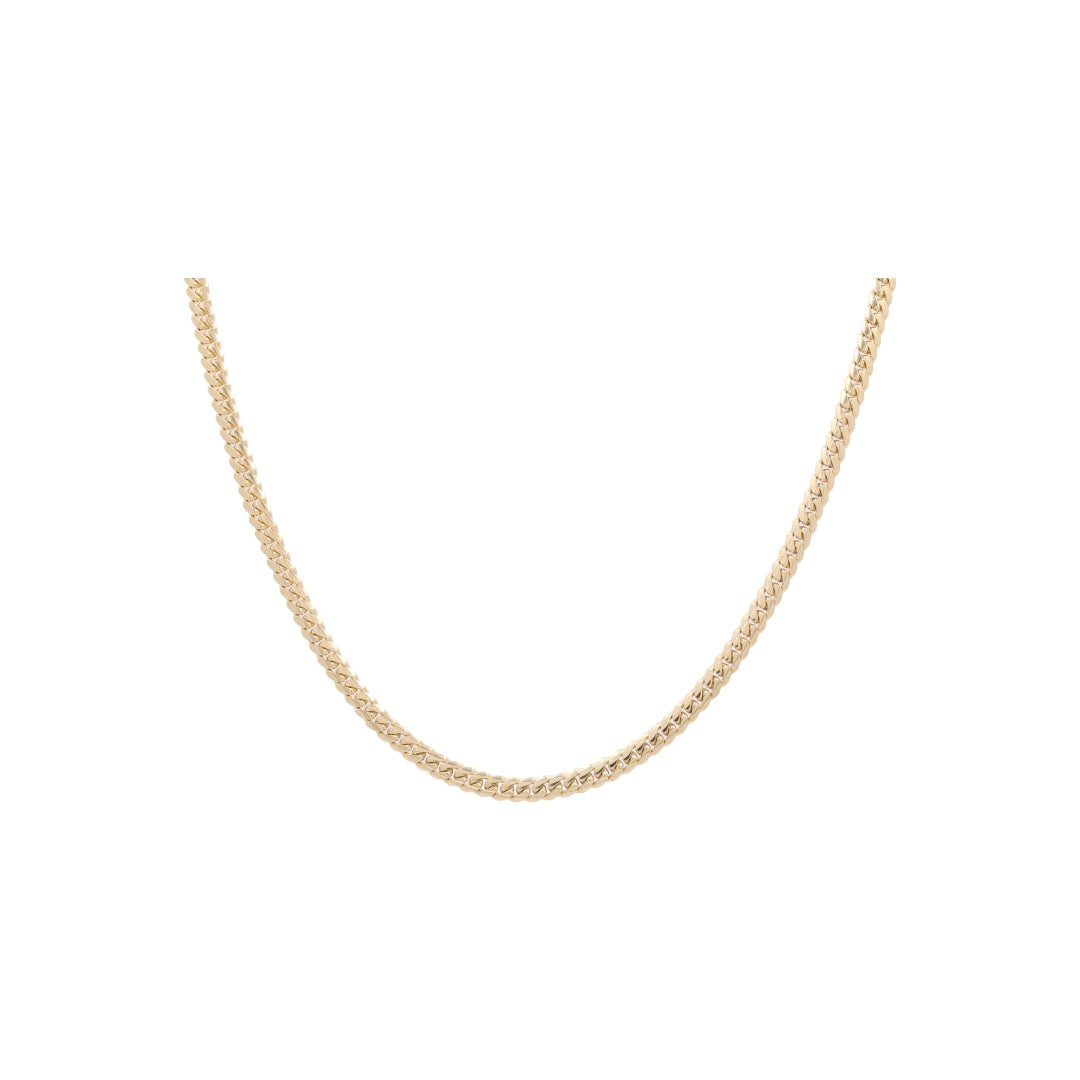 10K Yellow Gold Cuban Link Chain