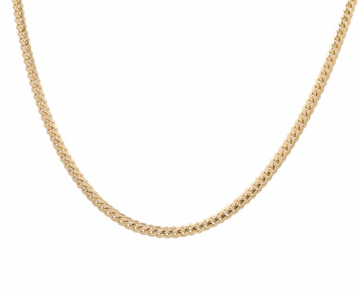 10K Yellow Gold Cuban Link Chain