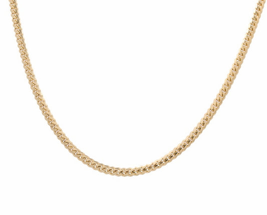 10K Yellow Gold Cuban Link Chain