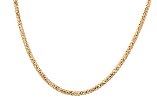 10K Yellow Gold Cuban Link Chain