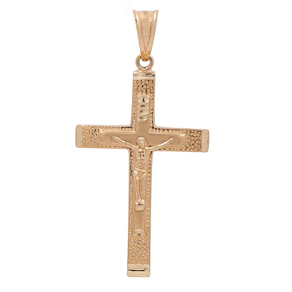 10K Yellow Gold Jesus Christ Pendant