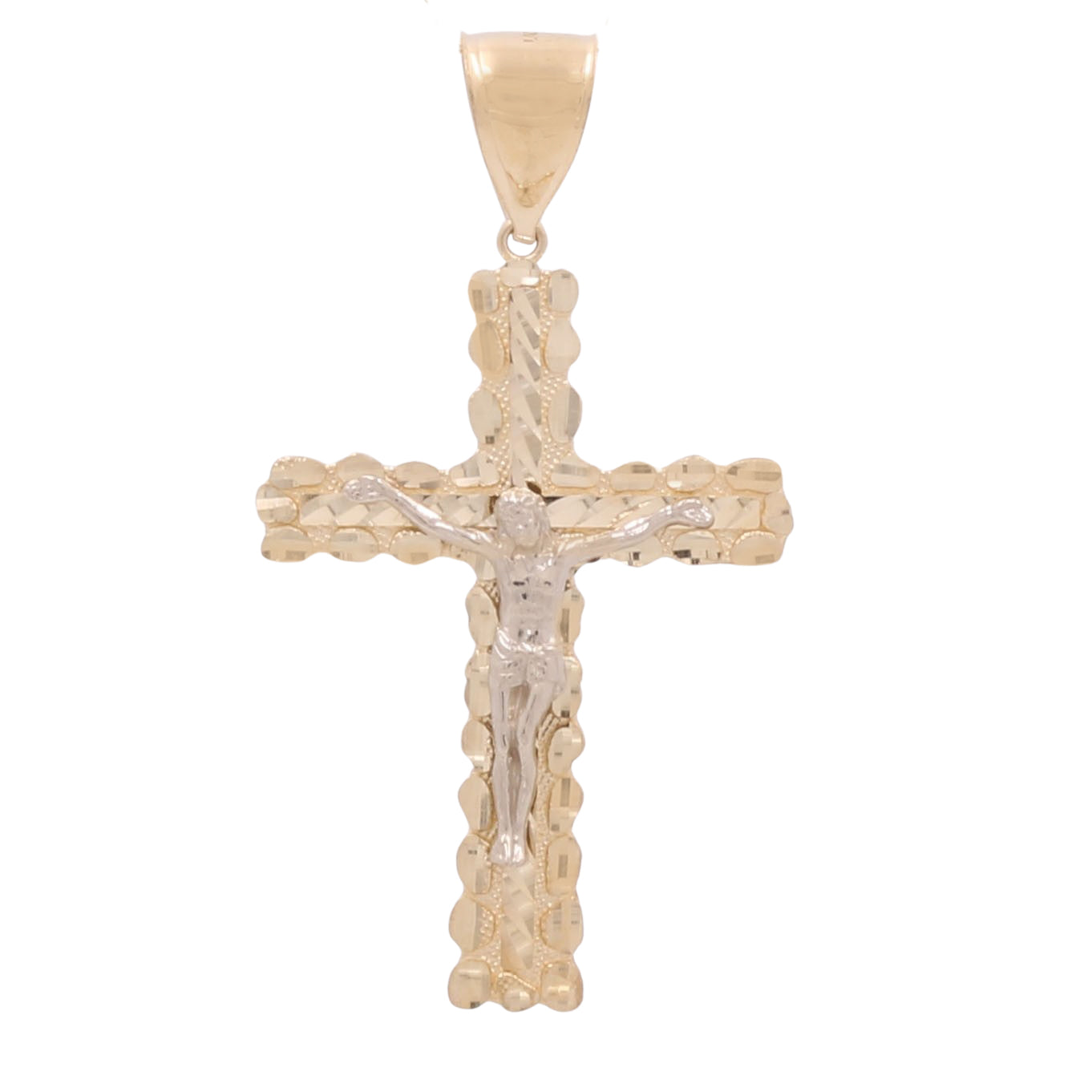 10K Yellow Gold Jesus Christ Pendant
