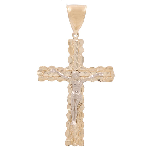 10K Yellow Gold Jesus Christ Pendant