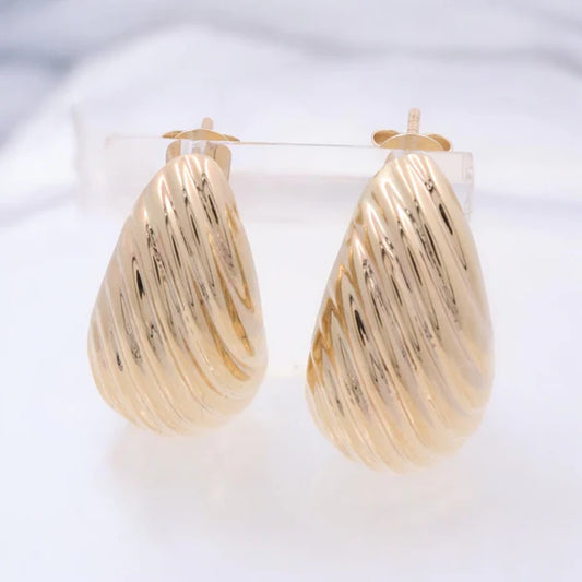 Gold Earring COES4FS-7 14k C Weight 3.3gr Fashion Stud Earring