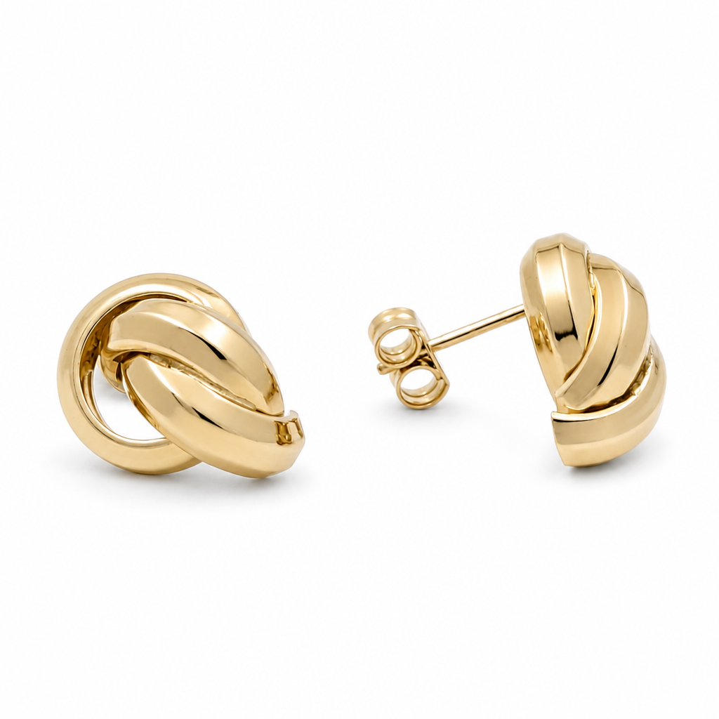 10K Yellow Gold Fashion Earrings / Weight: 2.3 GR / ORC178