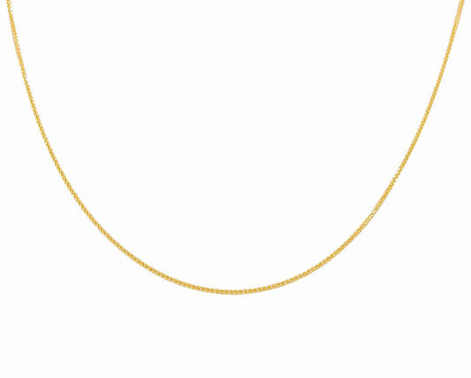 10K Yellow Gold Franco Link Chain / Size: 2mm 16"/ Weight: 5.4GR / CACH0FR2-16