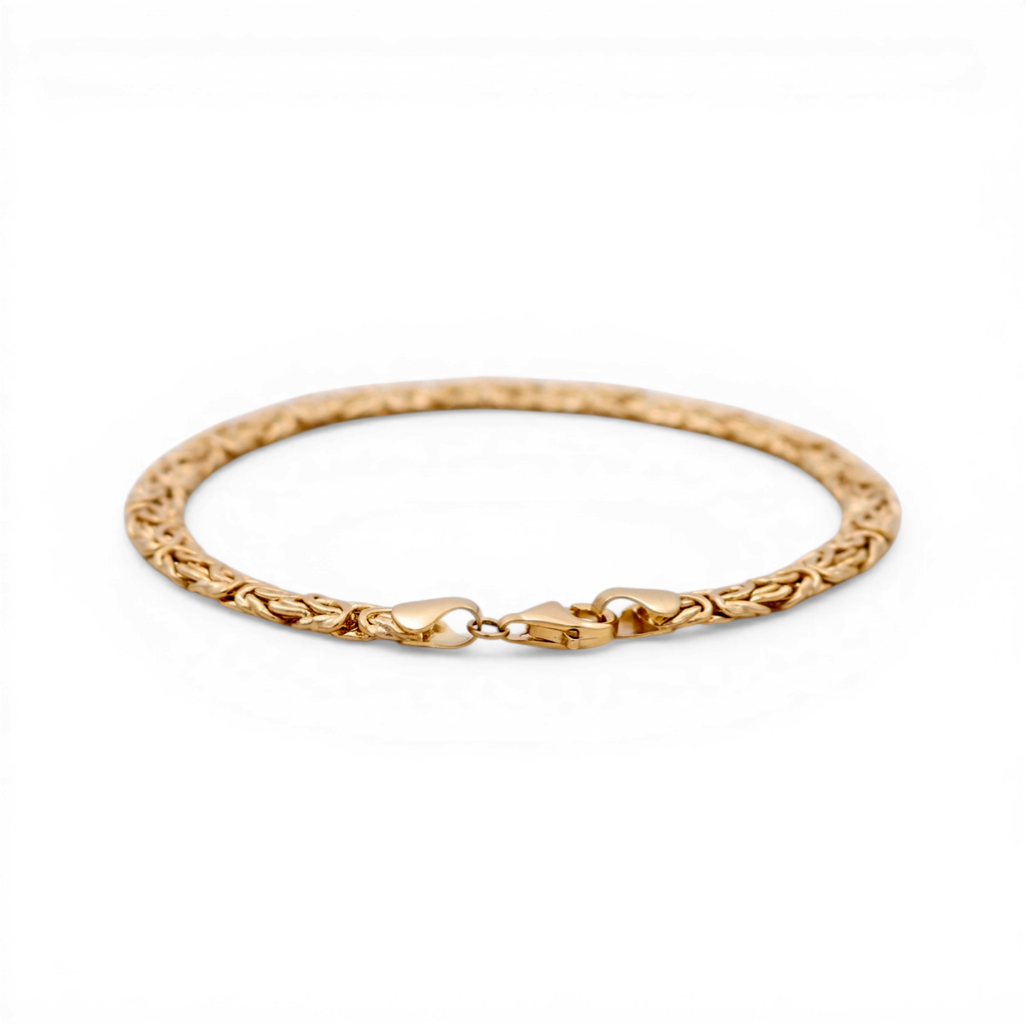 10K Yellow Gold Women's Byzantine Bracelet / Size: 7.5" / Weight: 3.9 GR / DQWB0BZ