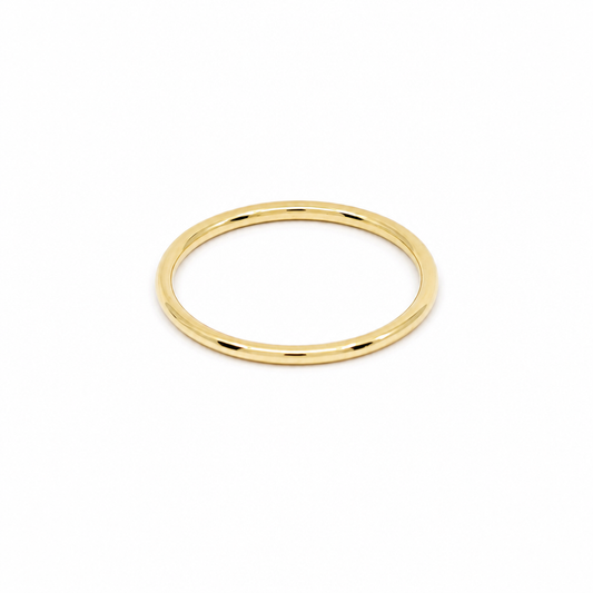 10K Yellow Gold Fashion Women's Ring / Size: 7 / Weight: 1 GR / DQWR0FS-116