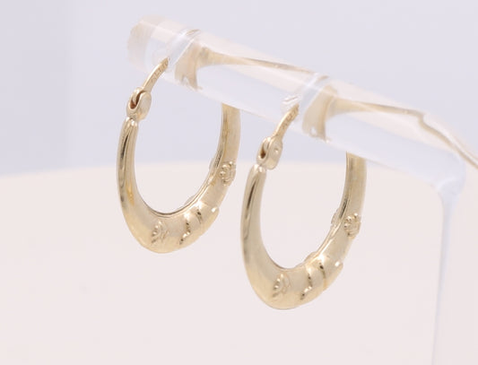 BAEH0FS 10K B Weight 0.7gr Small Earring Hoops