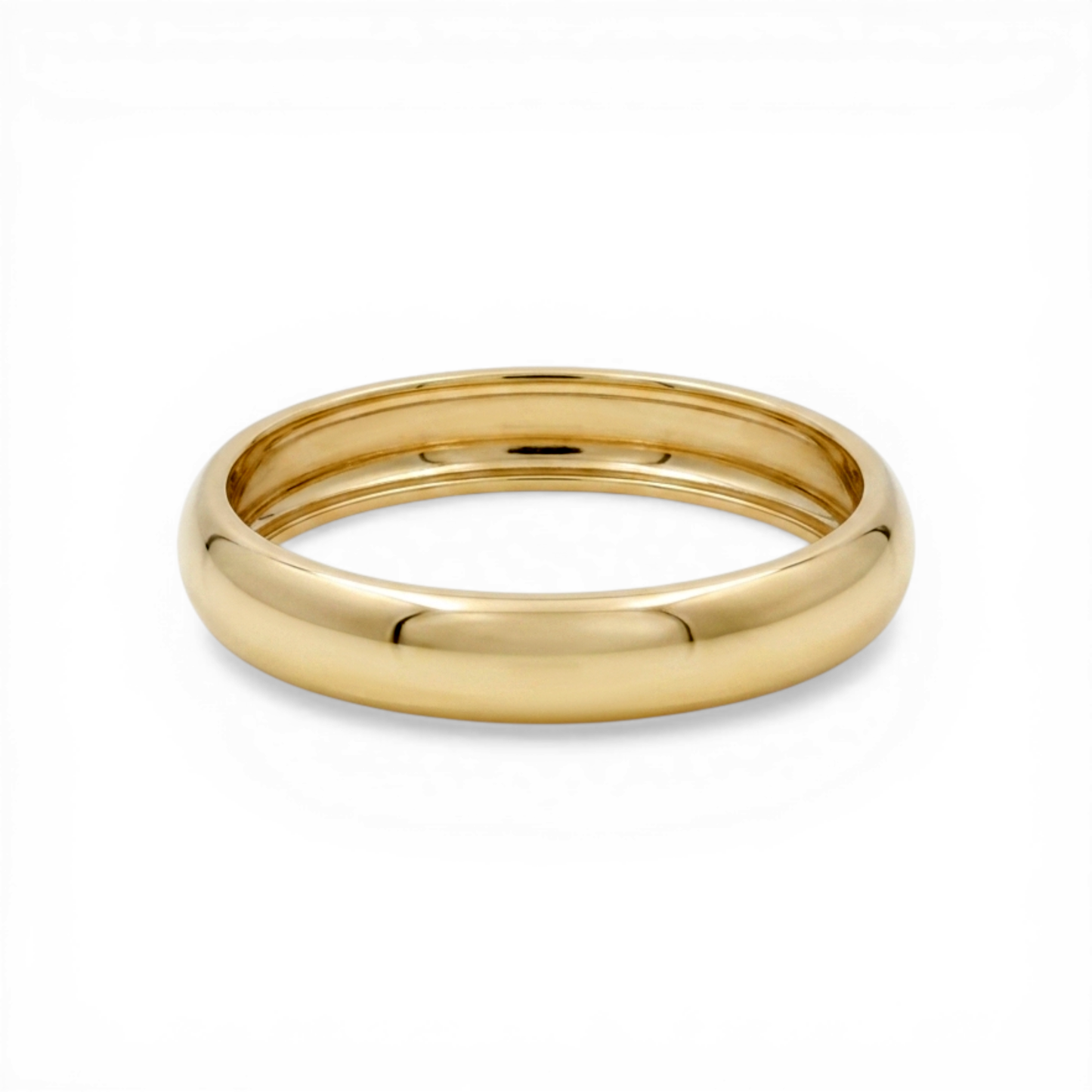 10K Yellow Gold Men’s Wedding Band / Size: 12 / Weight: 2.6 GR / CLBMWB0BS-4