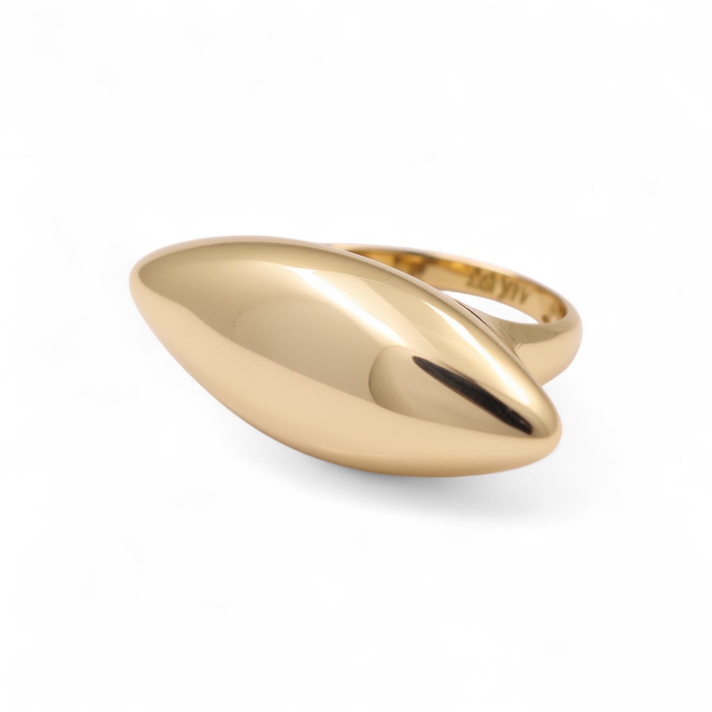 14K Yellow Gold Fashion Women's Ring / Size: 7 / Weight: 4.8 GR / COWR4FS-174