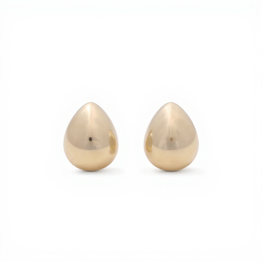 10K Yellow Gold Fashion Women's Drops Earrings / Weight: 3.1 GR / CQED0FS