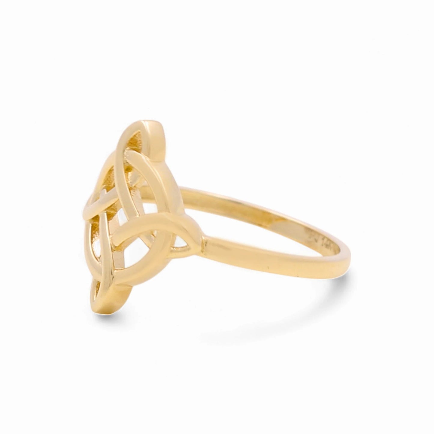 14K Yellow Gold Fashion Women's Ring / Size: 8 / Weight: 1.6 GR / DQWR4FS-12