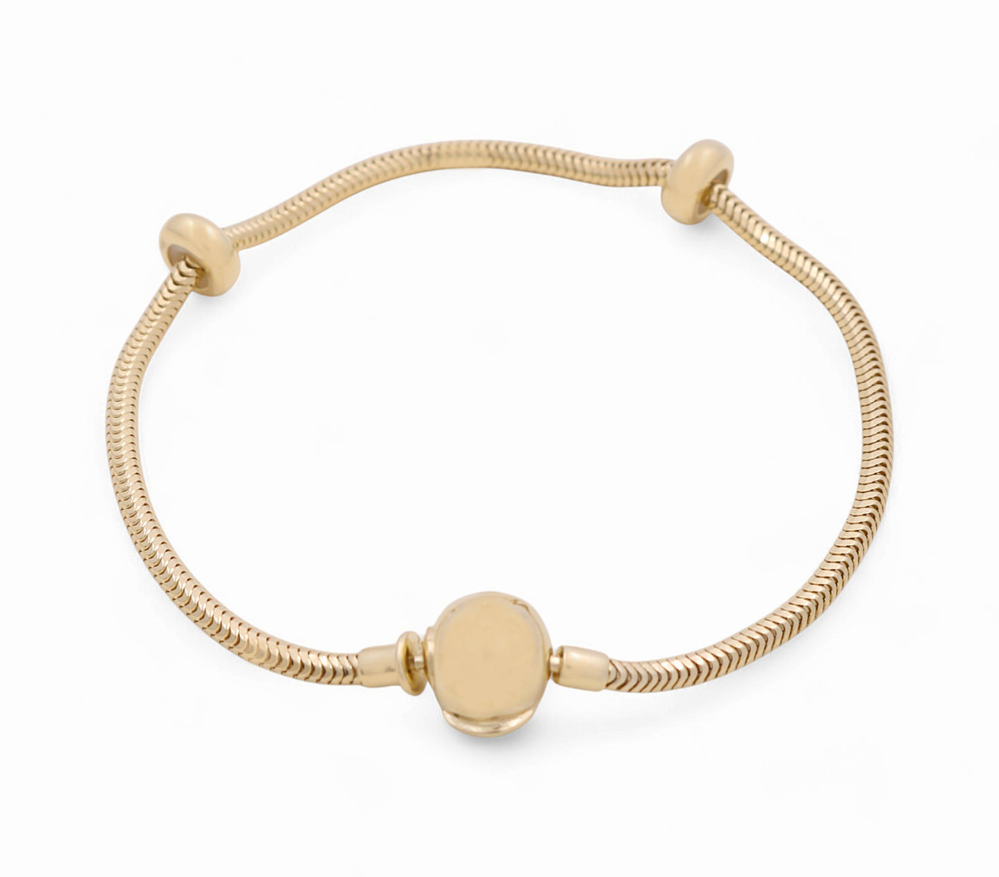 14K Yellow Gold Women's Bracelet / Size: 7.5" / P24CB-16A