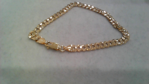 14K Yellow Gold Curb Women's Bracelet / Size: 5mm 7.5" / Weight: 5.7GR / 0482CL-7.5