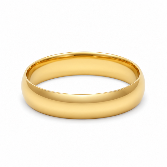14K Yellow Gold Wedding Band Ring / Size: 7/3mm / Weight: 2.2 GR / DEEWWB4PL