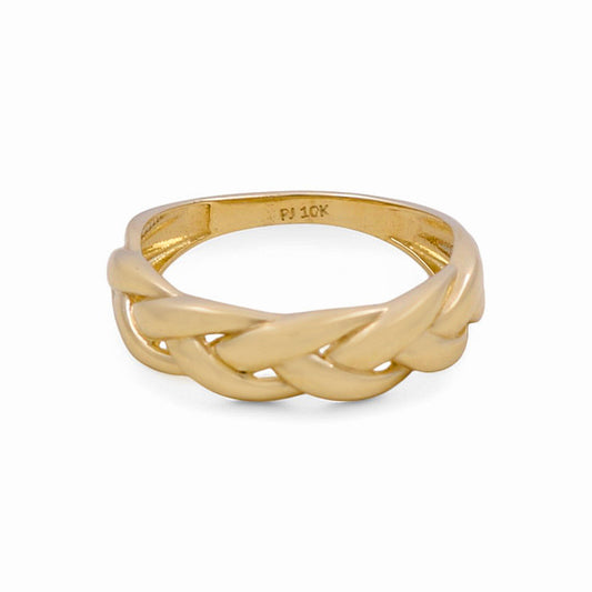 10K Yellow Gold Fashion Women's Ring / Size: 7 / Weight: 1.8 GR / DPWR0FS-14