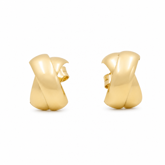 10K Yellow Gold Fashion Earrings / Weight: 1.4 GR / ORC162