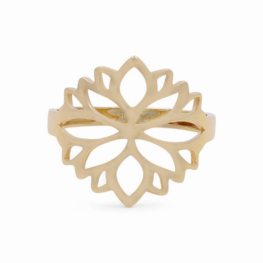 10K Yellow Gold Fashion Women's Ring / Size: 7 / Weight: 1.5 GR / DPWR0FS-12