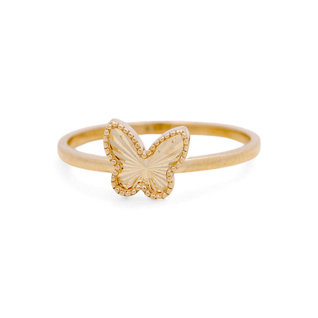 14K Women's Butterfly Ring / Size: 7.5 / Weight: 1.5 GR / CCWR4FS-23