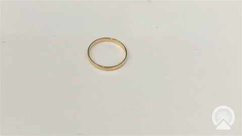 14K Yellow Gold Men’s Wedding Band / Size:13 / Weight: 3.0GR / 351-60410