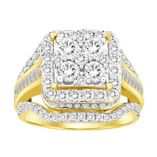 14K Yellow Gold Diamond Woman's Engagement Ring / Stone: 1.00CT / Size: 6.5 / 227293Y