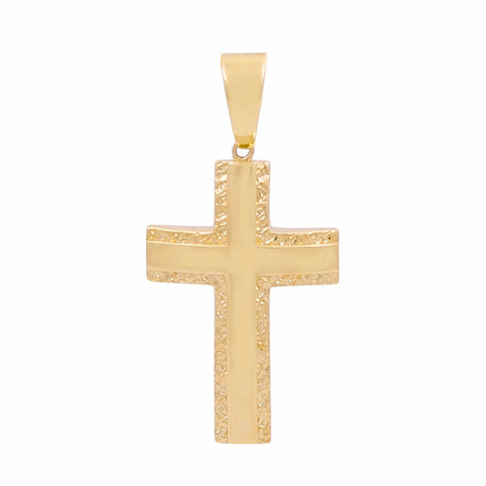 14K Yellow Gold Cross Pendant / Weight: 3.7 GR / 774-00198