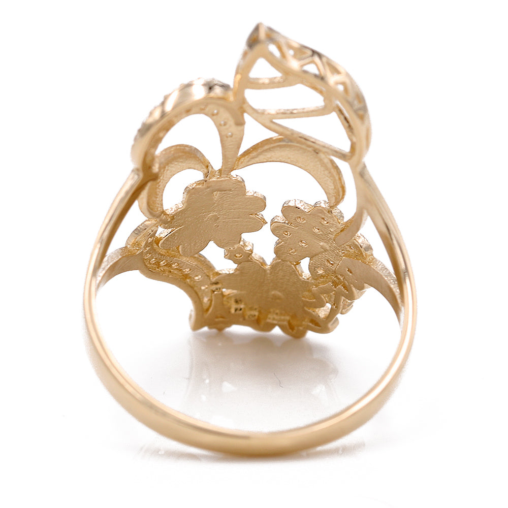 Fashion Flowers and Leaves Ring