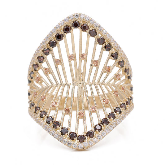 Color Stones Fashion Ring