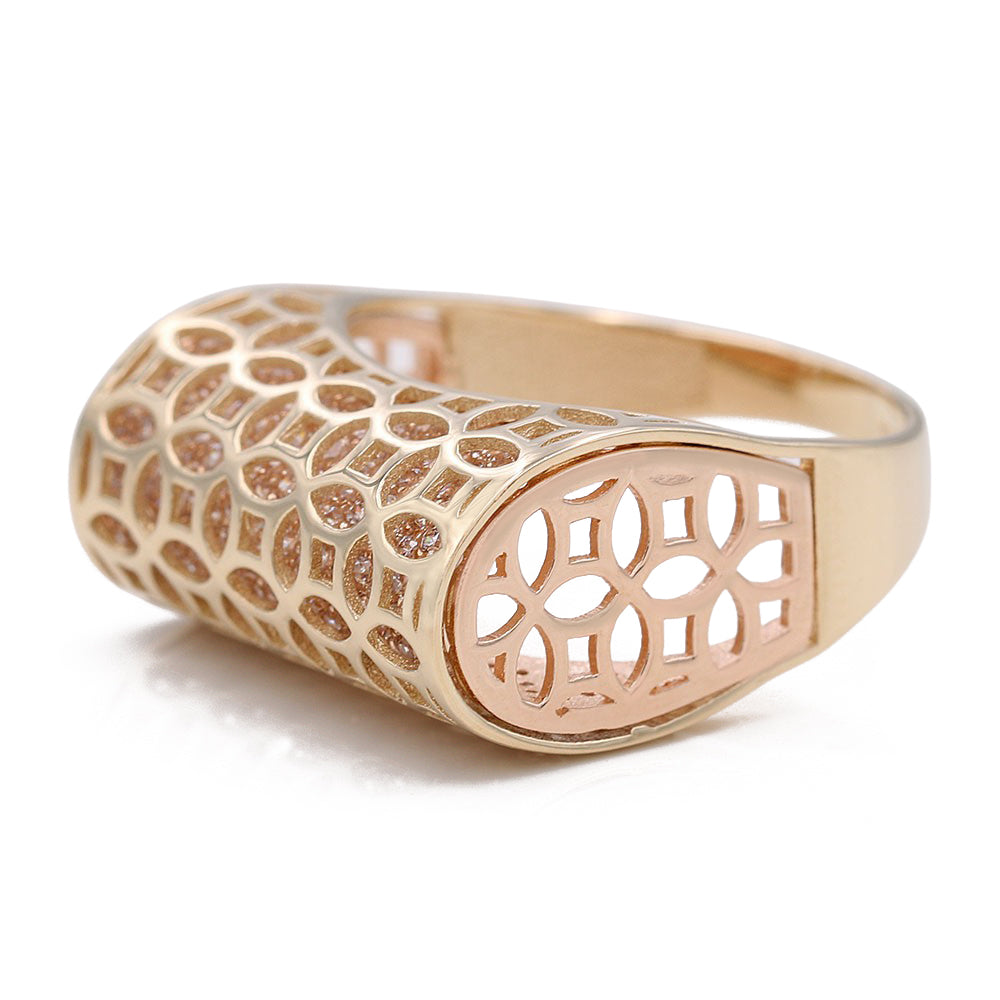 Fashion Ring with Cubic Zirconias