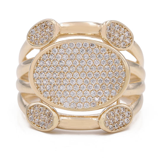 Fashion Ring with Cubic Zirconias