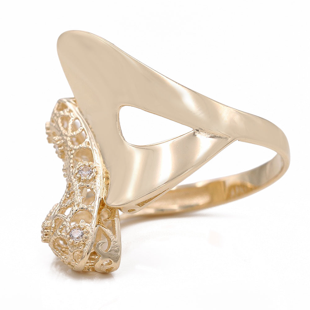 Fashion Ring with Cubic Zirconias