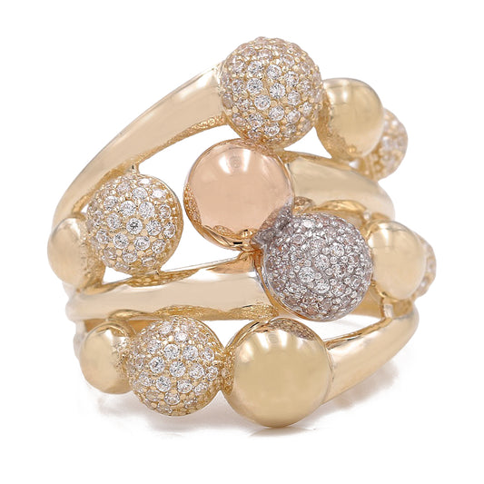Fashion Ring with Cubic Zirconia