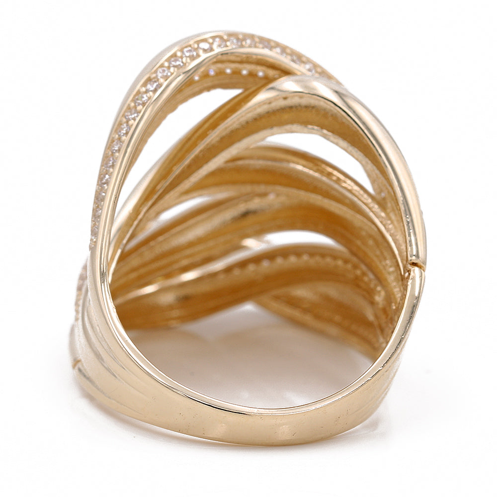 Fashion Ring with Cubic Zirconias