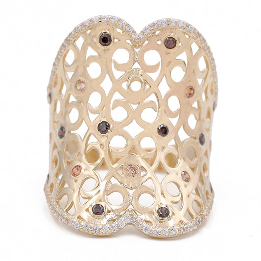 Color Stones Fashion Ring