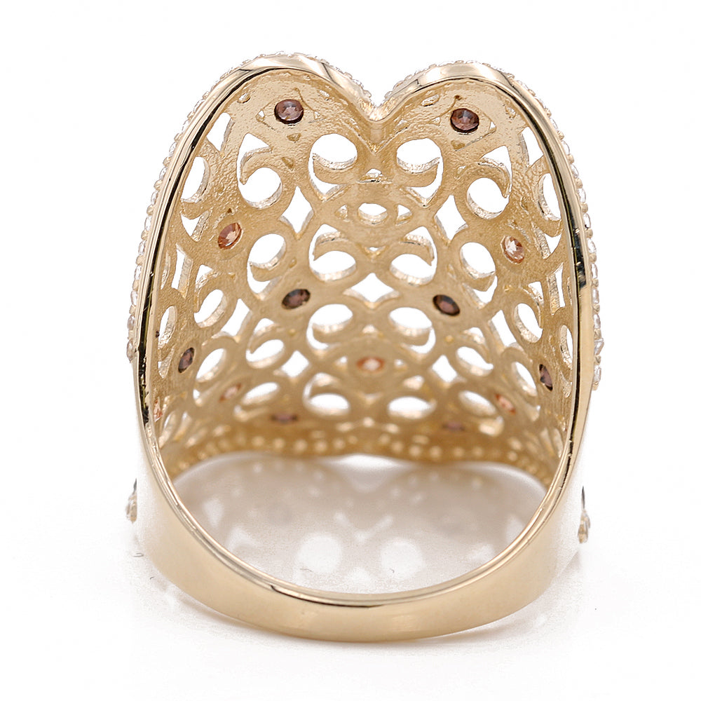 Color Stones Fashion Ring