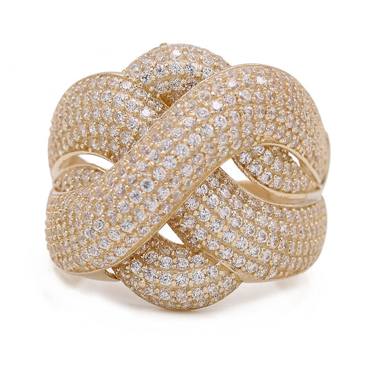 Fashion Ring with Cubic Zirconias