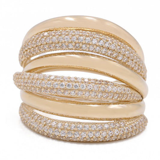 Fashion Ring with Cubic Zirconias
