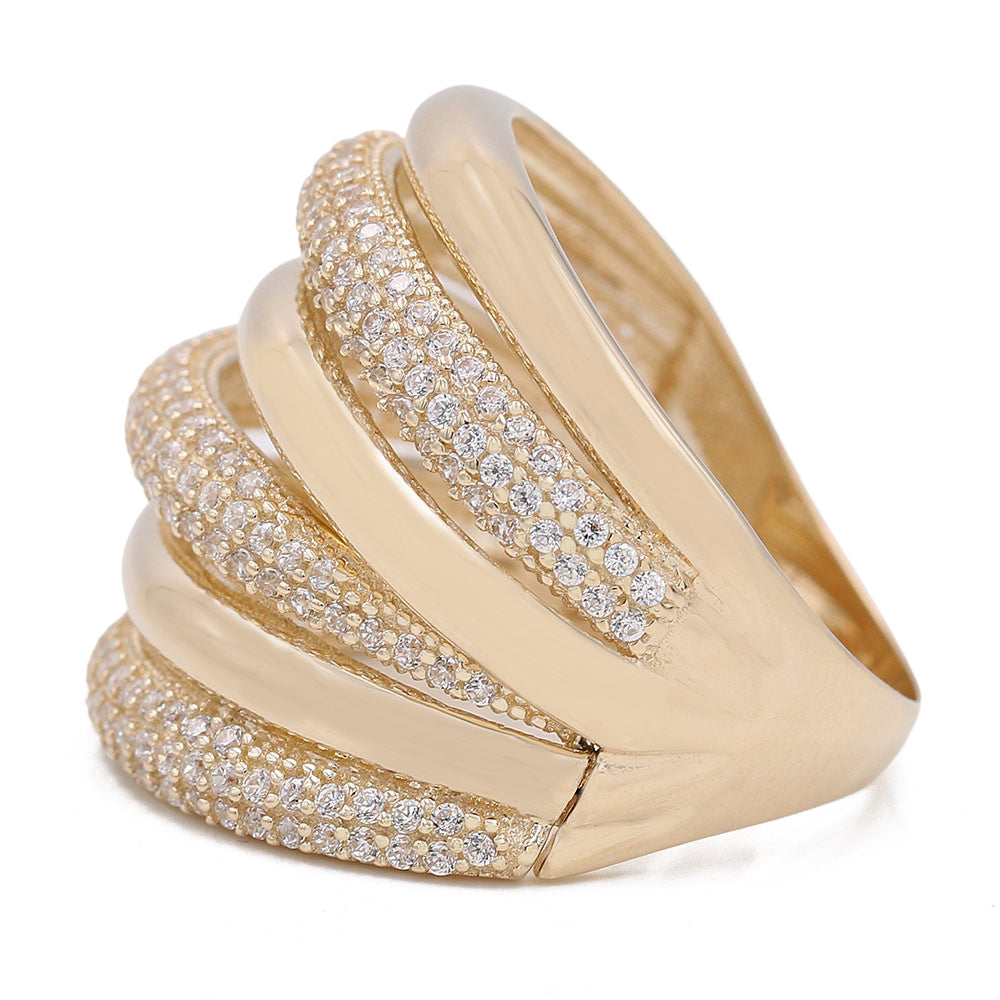 Fashion Ring with Cubic Zirconias